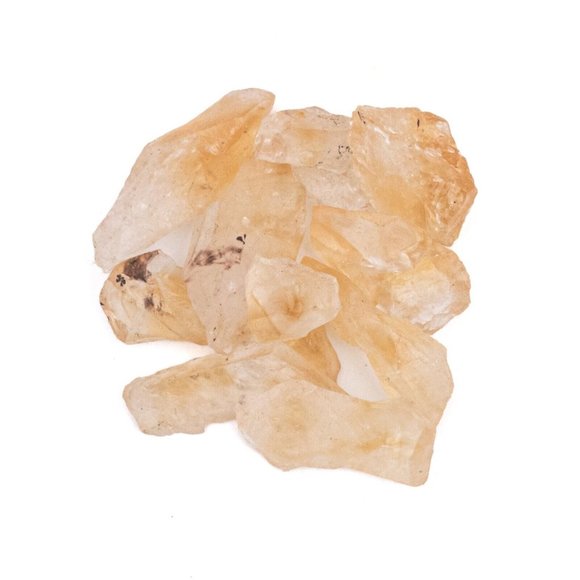 10g Raw Crushed Citrine Crystal Pieces Golden Yellow Gemstones Rough Gem Rock - Picture 1 of 5